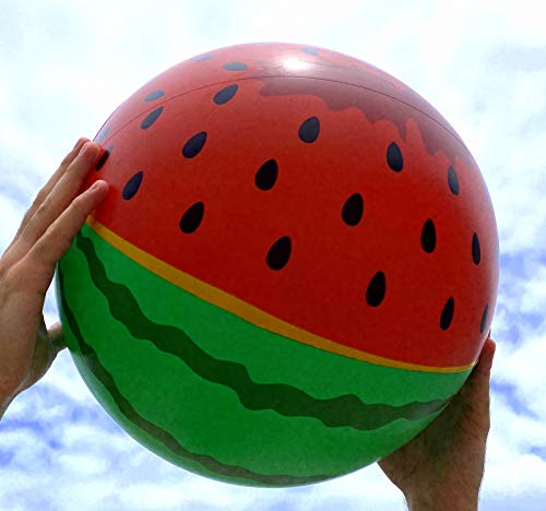 2pc Watermelon Beach Ball 20" Inflatable Ball Vacation Pool Party Beach Fun Games Adult Kids