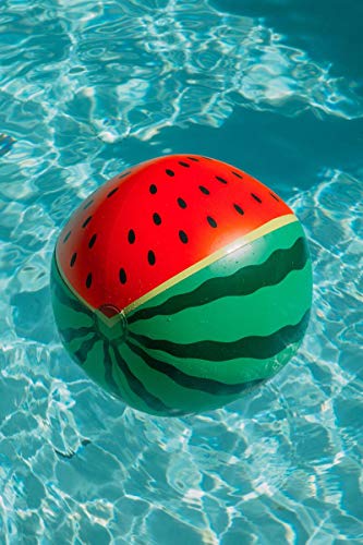 2pc Watermelon Beach Ball 20" Inflatable Ball Vacation Pool Party Beach Fun Games Adult Kids