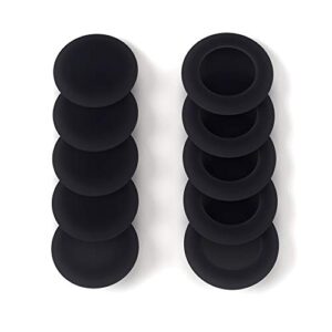 ear cushions foam replacement 60mm/2.4" disposable headphone headset earphones sponge covers, 5-pairs