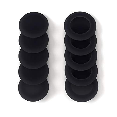 Ear Cushions Foam Replacement 60mm/2.4" Disposable Headphone Headset Earphones Sponge Covers, 5-Pairs