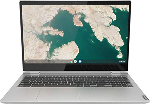 Lenovo C340 Chromebook 2-in-1 Laptop, 15.6" Full HD Touchscreen, Intel Core i3-8130U Processor, 4GB RAM, 64GB eMMC SSD, Wi-Fi, Bluetooth, Webcam, Online Class, Chrome OS, Gray