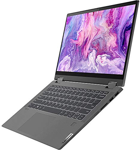 Lenovo IdeaPad Flex 5 14 inches FHD IPS Touchscreen Laptop 2in1 14IIL05 Intel i5-1035G1 (Beats i7) 16GB RAM 512 GB SSD M.2 2280 PCIe NVMe 3 Cell Windows 10 Home Graphite Grey
