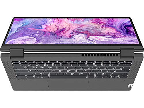 Lenovo IdeaPad Flex 5 14 inches FHD IPS Touchscreen Laptop 2in1 14IIL05 Intel i5-1035G1 (Beats i7) 16GB RAM 512 GB SSD M.2 2280 PCIe NVMe 3 Cell Windows 10 Home Graphite Grey