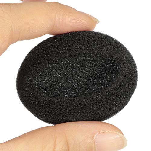 Foam Ear Pad Replacement Cushions, Headphone Earphone Headset Disposable Sponge Covers (60mm - 2.4") 10 Pairs