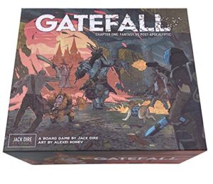 gatefall board game | chapter one: fantasy vs post-apocalyptic miniatures strategy game
