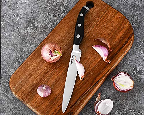 SVENSBJERG Kitchen Knife Set, Chef-Knife-Set, Set of Cooking-Knives Professional | Stainless Steel Cutlery, Sharp, German Brand, High-End | SB-KS201