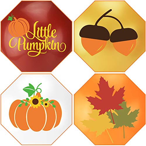 Little Pumpkin Balloons, Little Pumpkin Party Decoration, Maple Leaf Fall Balloons Pumpkin Balloons Thanksgiving Balloons Decorations for Little Pumpkin Baby Shower Birthday Fall Party Decorations