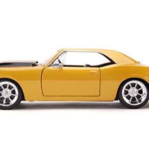 Jada Toys Bigtime Muscle 1:24 1967 Chevy Camaro Die-cast Car, Toys for Kids and Adults