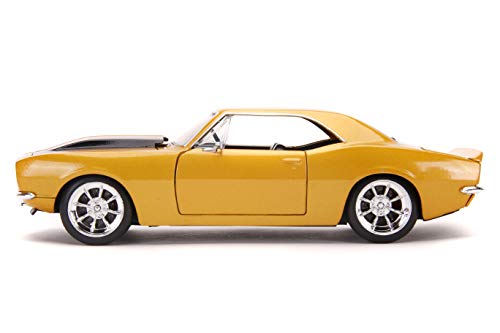 Jada Toys Bigtime Muscle 1:24 1967 Chevy Camaro Die-cast Car, Toys for Kids and Adults