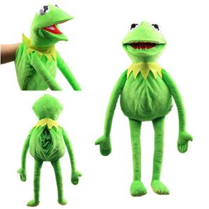 uiuoutoy The Frog Puppet Plush Toy Ventriloquism Prop Party Gift