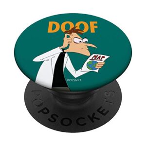 phineas and ferb: candace against the universe doof popsockets popgrip: swappable grip for phones & tablets