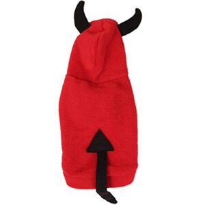 KESYOO Halloween Pet Clothes Red Pet Costume Halloween Themed Pet Clothes Halloween Devil Costume for Cat Dog