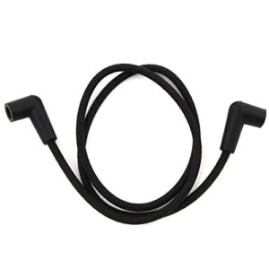 partsrun high performance universal black 7mm spark plug wire ignition coil wire,zf479
