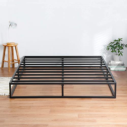 PrimaSleep 9 Inch Dura Metal Platform Bed Frame/Non Slip Bed Frame/Steel Bed Frame (Full)