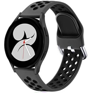 lerobo sport bands compatible with samsung galaxy watch 4 band 40mm 44mm, galaxy watch 4 classic 42mm 46mm, galaxy watch 5 bands, galaxy watch 5 pro, 20mm silicone watch band for galaxy watch 4/5