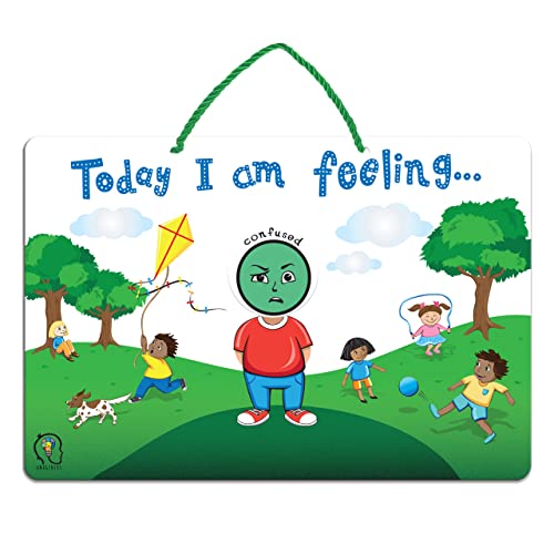 Today I am Feeling Chart Feelings and Emotion Magnetic Chart Communication aid for Speech Delay Non Verbal Children with Autism, Special Needs ADHD