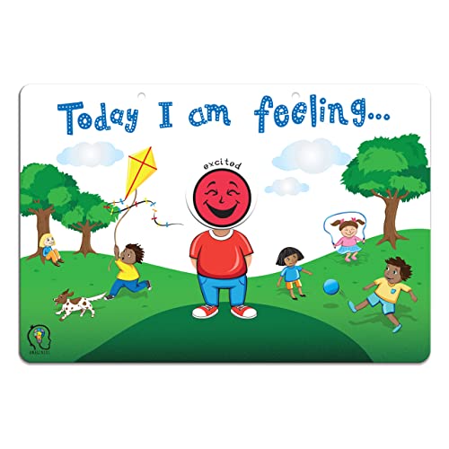 Today I am Feeling Chart Feelings and Emotion Magnetic Chart Communication aid for Speech Delay Non Verbal Children with Autism, Special Needs ADHD