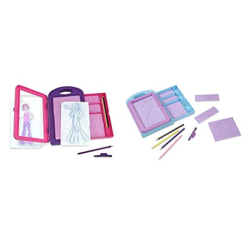 Melissa & Doug Fashion Design Art Activity Kit & Princess Design Activity Kit