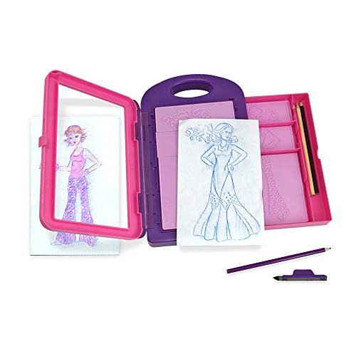 Melissa & Doug Fashion Design Art Activity Kit & Princess Design Activity Kit