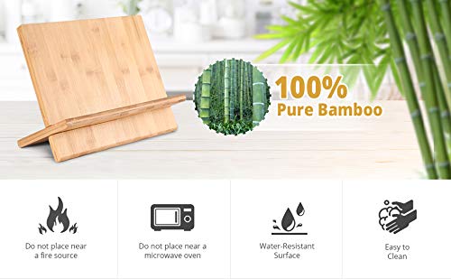 Kitchen Seven Knife Block Magnetic Knife Holder with Powerful Magnet, 100% Pure Bamboo Large Capacity Knife Organizer Block, Double Side Strongly Magnetic Kitchen Utensil Display Stand