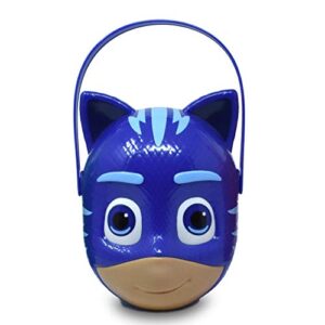 pj masks catboy – character bucket – children’s halloween trick or treat candy and storage pail
