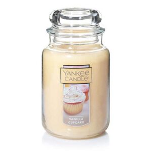 vanilla cupcake large jar candle,fresh scent