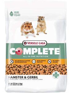 versele-laga complete all-in-one nutrition hamster & gerbil food, 2.5 pounds