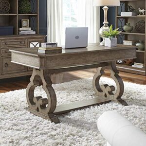 liberty furniture industries simply elegant writing desk, brown