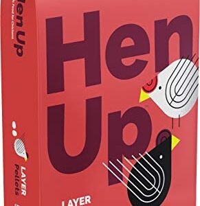 Hen Up Organic | Layer Pellet - Non-GMO Chicken Food | 25 Pound (25 lb.) Bag