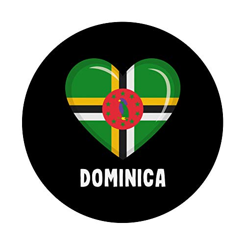 Dominica Flag Dominican Phone Grip PopSockets Grip and Stand for Phones and Tablets
