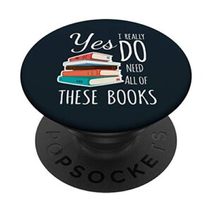 yes i really do need all of these books reading love popsockets popgrip: swappable grip for phones & tablets