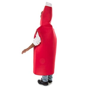 Tomato Ketchup Bottle Childrens Halloween Costume - Fun Food Kids Outfit (YL)