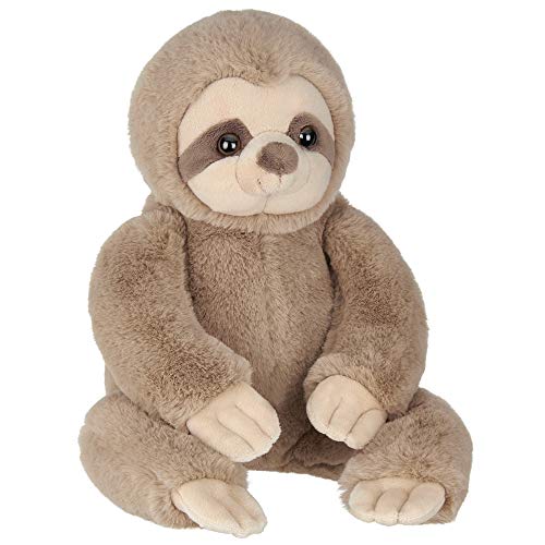 Bearington Sammy Plush Sloth Stuffed Animal, 15 Inches