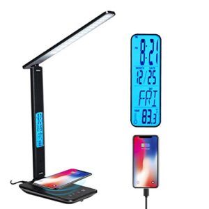 xzn led desk lamp, table touch lamp with usb charging port (led deak lamp)