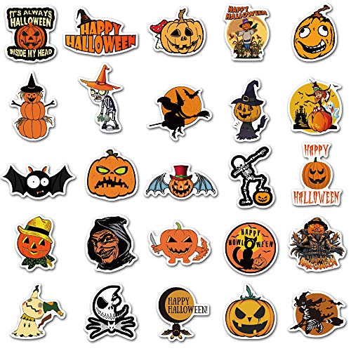 Halloween Sticker Pack Pumpkin Stickers Decals Funny Party Stickers