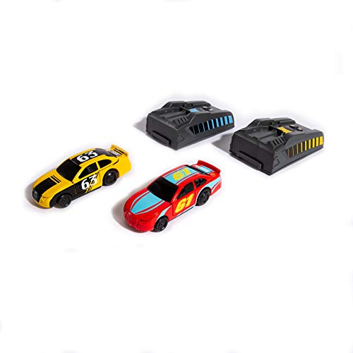 Far Out Toys NASCAR Crash Circuit Vehicles (Pack of 2) | Electric Powered Cars, 2 Flash Chargers | Race, Wreck, and Rebuild! | Capture The Momentum and Thrill of Nascar