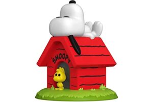 funko pop! deluxe: peanuts - snoopy on doghouse , red