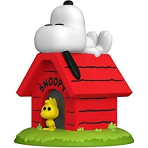 Funko Pop! Deluxe: Peanuts - Snoopy on Doghouse , Red