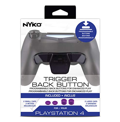 Nyko Trigger Back Button with Thumb Caps for PS4 Game Like A Pro - PlayStation 4