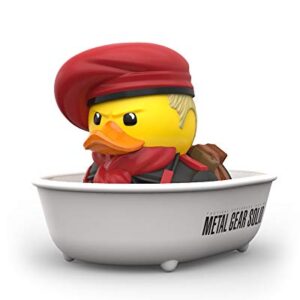 TUBBZ Metal Gear Solid Revolver Ocelot Collectible Rubber Duck Vinyl Figure - Official Metal Gear Solid Merchandise - PC & Video Games