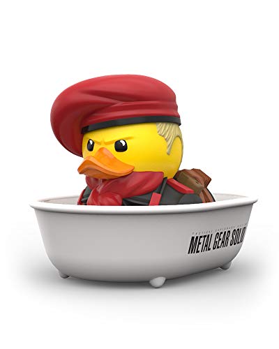 TUBBZ Metal Gear Solid Revolver Ocelot Collectible Rubber Duck Vinyl Figure - Official Metal Gear Solid Merchandise - PC & Video Games