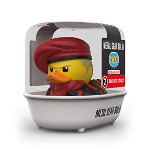 TUBBZ Metal Gear Solid Revolver Ocelot Collectible Rubber Duck Vinyl Figure - Official Metal Gear Solid Merchandise - PC & Video Games