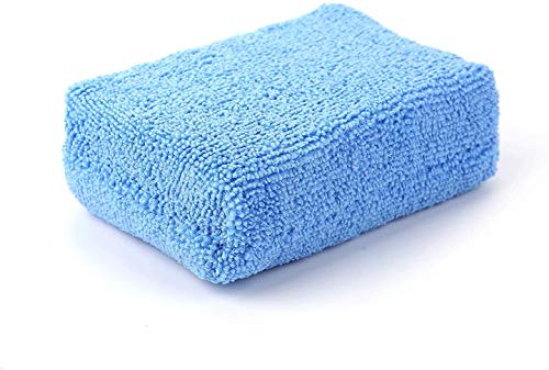 Autocare 10 Pack Car Wax Applicator Pad Rectangle Foam Premium Grade Microfiber Applicator Pads