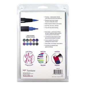 Tombow Dual Brush Pen Bohemian Marker, 10 Piece