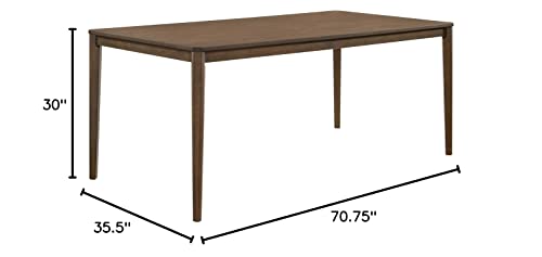 Coaster Furniture Wethersfield Clipped Corner Medium Walnut Dining Table 109841