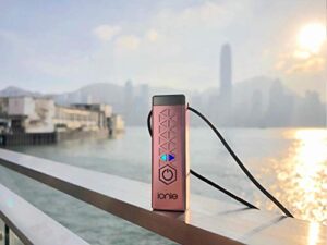 ionie pink portable air purifier necklace