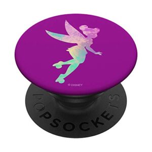 disney peter pan tinker bell purple tie dye 90s popsockets popgrip: swappable grip for phones & tablets