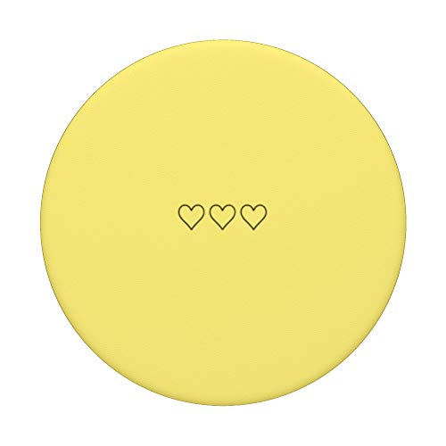 Cute Yellow Aesthetic PopSockets Swappable PopGrip