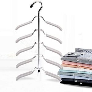 BEYST Clothes Hangers, Multilayer Anti-Slip Clothes Rack Space Saving Clothes Hangers Closet Storage Organizer for Suits Pants Shirts Jeans