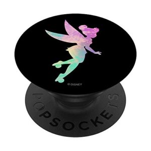 disney peter pan tinker bell tie dye 90s popsockets popgrip: swappable grip for phones & tablets